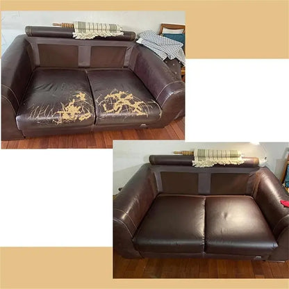 20"×40" All-Purpose Self-Adhesive Leather Repair Patch – Cut to Fit for Sofas, Car Seats & More