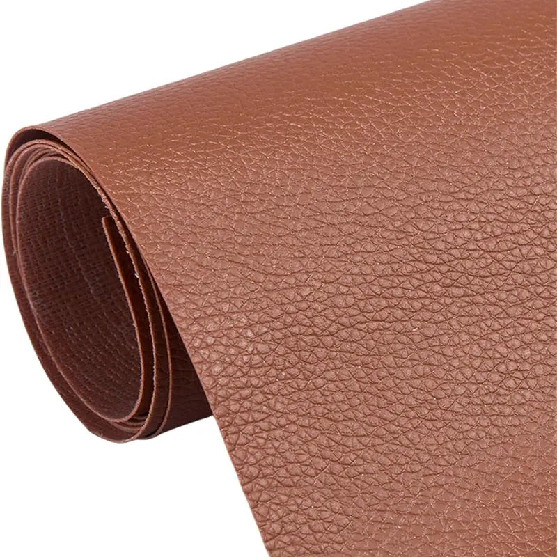 20"×40" All-Purpose Self-Adhesive Leather Repair Patch – Cut to Fit for Sofas, Car Seats & More