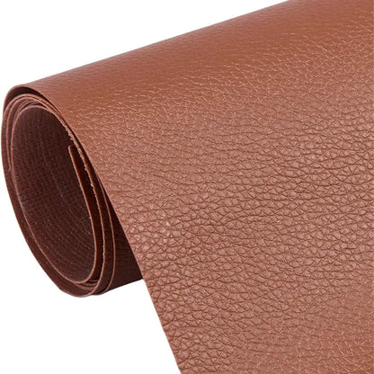 20"×40" All-Purpose Self-Adhesive Leather Repair Patch – Cut to Fit for Sofas, Car Seats & More