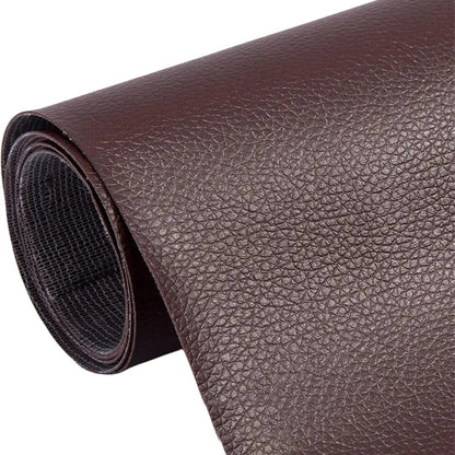 20"×40" All-Purpose Self-Adhesive Leather Repair Patch – Cut to Fit for Sofas, Car Seats & More