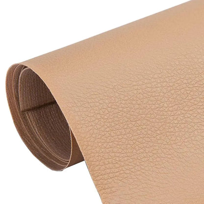 20"×40" All-Purpose Self-Adhesive Leather Repair Patch – Cut to Fit for Sofas, Car Seats & More