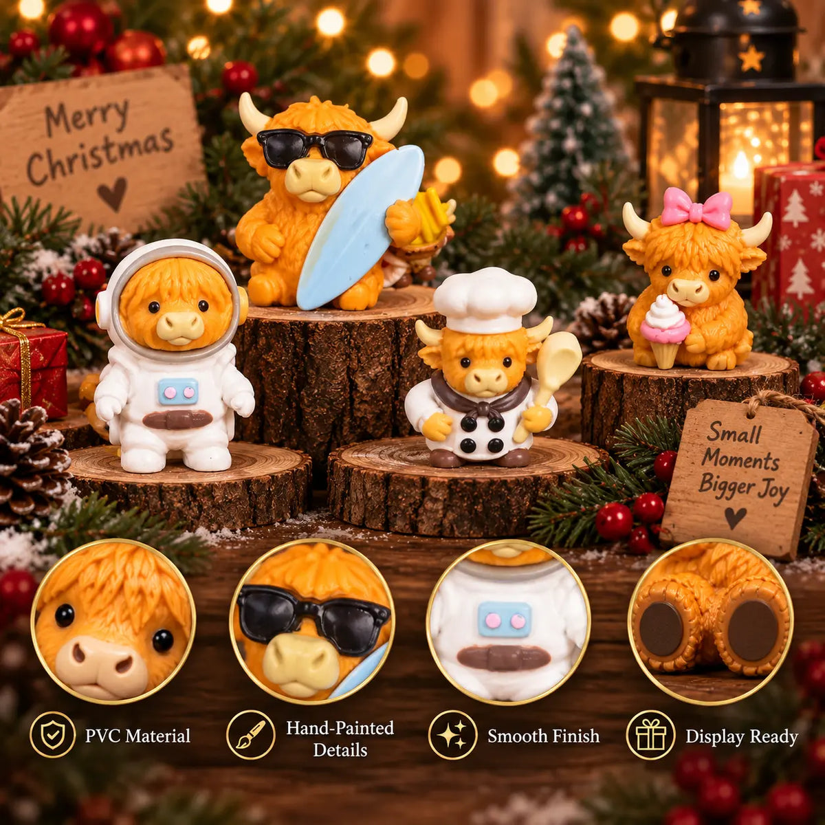 24 Days of Highland Cow Christmas Surprises