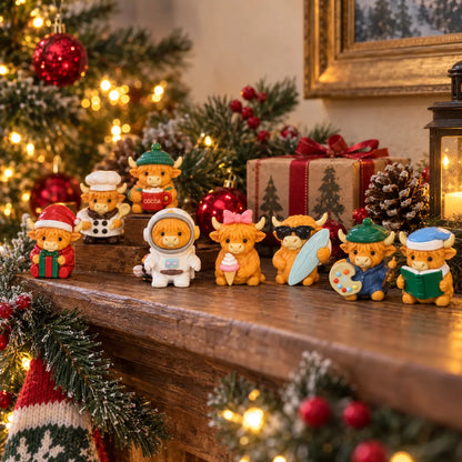 24 Days of Highland Cow Christmas Surprises