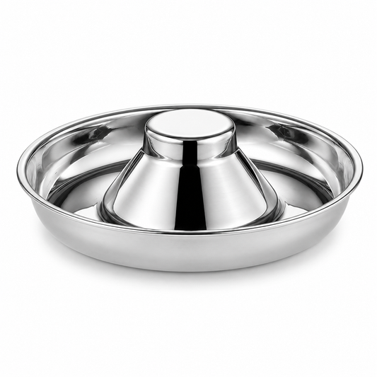 26CM Stainless Steel Slow Feeder Bowl