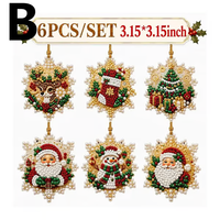 Snowflake Ornament Set B · 6PCS