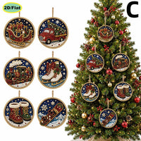 Round Ornament Set C · 6PCS